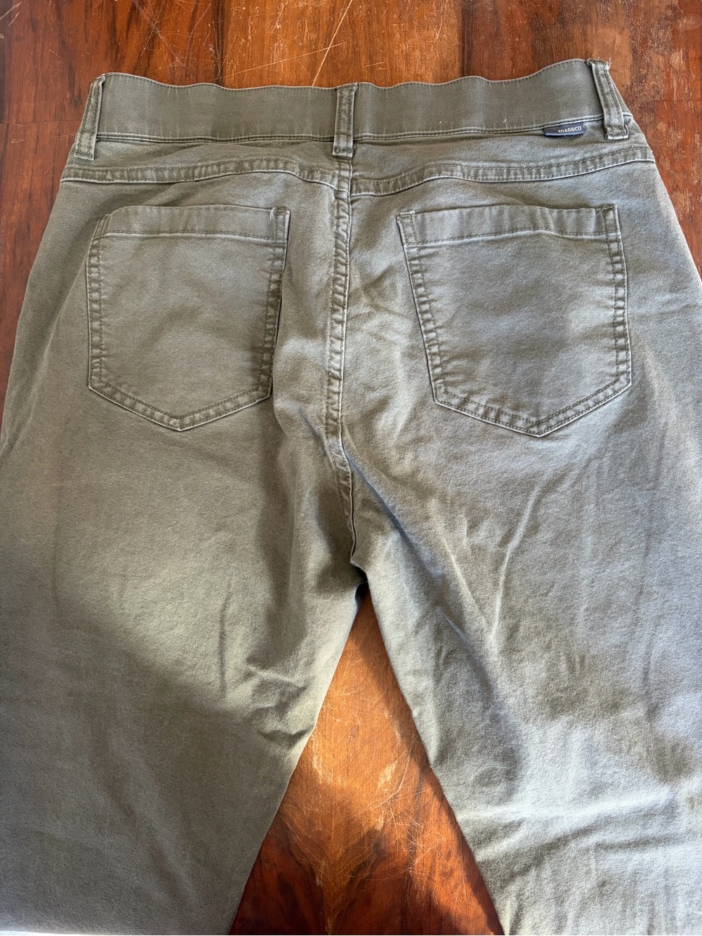 Toad & Co Olive Green Earthworks Pant - Picture 3 of 5